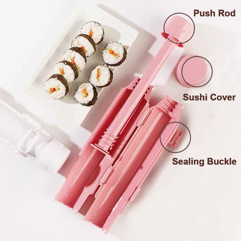 Sushi Maker Quick Sushi Bazooka Japanese Roller Rice Mold Vegetable