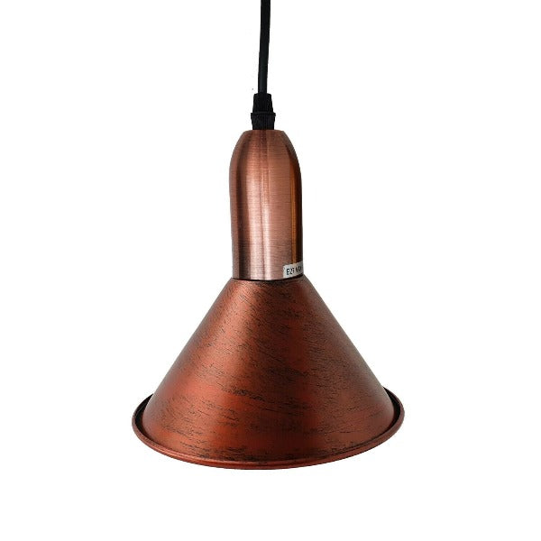 Retro Style 3 Way Rustic Red Metal Pendant Ceiling Light Fitting~1582